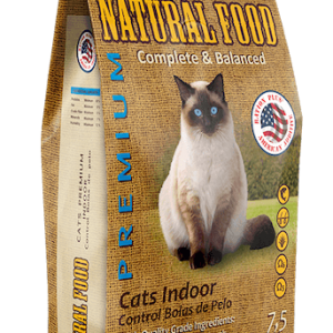 NATURAL FOOD CAT INDOOR 7.5 KILOS