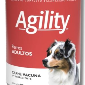 LATA AGILITY PERRO ADULTO CARNE 340 GR